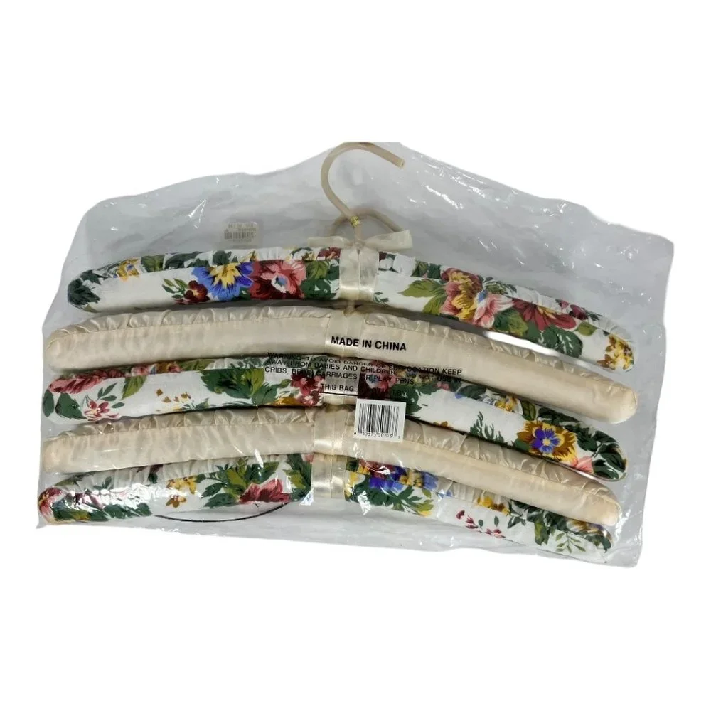 NWT Fabric Covered Clothes‎ Hangers
